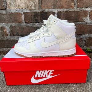Nike Dunk High Sail Gum